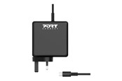 Mobil - Adaptere & Opladere - PORT Designs PORT Connect power adapter - 24 pin USB-C - 65 Watt - 900097B-UK