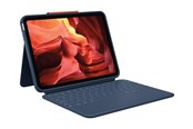 Tastatur - Logitech Rugged Combo 4 - keyboard and folio case - classic blue Input Device - Tastatur & Folio sæt - Blå - 920-011197