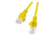 Netværkskabel - Lanberg patch cable - 50 cm - RAL 1016 yellow - Gul - 0.5m - PCU5-20CC-0050-Y