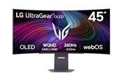 Skærm - 45" LG UltraGear 45GX90SA-B - 3440x1440 (UWQHD) - 240Hz - OLED - 65W USB-C - 45GX90SA-B.AEU