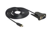 Parallel / Seriel kabel - DeLOCK Serial Adapter - USB-C to DB-9 - 1.8 m - 62964