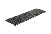 Tastatur - DeLOCK Wireless Keyboard - Tastatur - Tysk - Sort - 12454