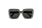 Kostumer - Boland - Party glasses Bling Bling Black - 02631
