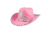 Kostumer - Boland - Hat Glimmer Pink - 04392