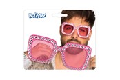 Kostumer - Boland - Party Glasses Bling Bling Hot Pink - 02632