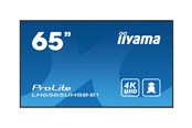 Digital skiltning & Hotel - iiyama ProLite LH6565UHSB-B1 65" Class (64.5" viewable) LED-backlit LCD display - 4K - for digital signage - LH6565UHSB-B1