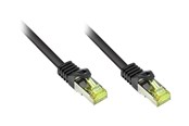 Netværkskabel - Alcasa electronik Good Connections RNS patch cable - 1.5 m - black - Sort - 1m - 8070R-015S