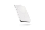 Powerbank - ZENS Slim Qi2 Aluminium Powerbank 5000 mAh - White Powerbank - Hvid - 5000 mAh - ZEPP05W/00