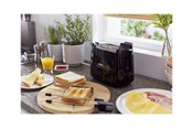 Brødrister - Philips Brødrister Daily Collection HD2583 - toaster - black - HD2583/90