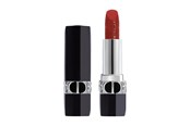 Makeup - Christian Dior Couture Colour, Velvet, Cream Lipstick, 999, Refillable, 3.5 g - 3348901634168