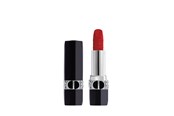 Makeup - Christian Dior Rouge, Satin Matte, Cream Lipstick, Iconic Red, 3.5 g - 3348901647847