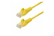 Netværkskabel - StarTech.com 1.5m Yellow Slim CAT6 Ethernet Cable Snagless 28AWG LSZH - patch cable - 1.5 m - yellow - Gul - 1m - N6PAT150CMYLS