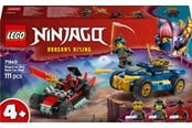 LEGO® - LEGO Ninjago 71840 Rogue og Drix i racerbilsduel - 71840