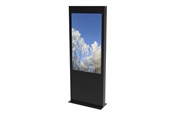 Vægbeslag, AV-Beslag & AV-Møbler - HI-ND Single Totem Exclusive stand - portrait - for flat panel - black - Max - recommended for 65" - ST6500-5001-02