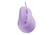Mus - Natec CRAKE 2 PRO - vertical mouse - USB - purple - Vertical mouse - Optisk - 6 knapper - Lilla - NMY-2274