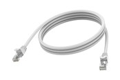 Netværkskabel - Vision network cable - 2 m - white - Hvid - 2m - TC 2MCAT6A