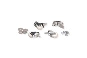 Rack skabe - Roline - rack caster - swivel load capacity 250 kg - 26.21.0023