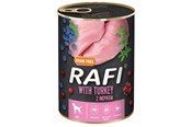 Hunde - RAFI Turkey, Blueberry & Cranberry 400g. Adult (EU) - 11801427
