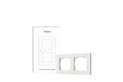 Smart Home - Aqara Switch Frame H2 EU White (2-gang) - AQA_FE-X01D