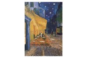 Puslespil - Clementoni Jigsaw Puzzle Café Terrace v. Gogh 1000 pcs. Floor - 39969