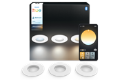 Smart Home - Philips Hue Adore indbygningsspot til badeværelse  3-pak - 929004611501