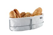 Køkkenredskaber - GEFU Brødkurv hvid oval BRUNCH - G33661