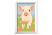 Kreativt Legetøj - Ravensburger CreArt Paint by Numbers - Pig - 23970 2