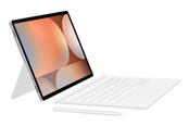 Tastatur - Samsung Galaxy Tab S10+ / Tab S9 FE+ / Tab S9+ - Book Cover Keyboard - White (English) - Tastatur & Folio sæt - Hvid - EF-DX825UWEGWW