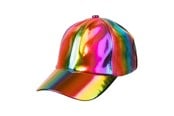 Kostumer - Boland - Pet Holo Rainbow Adjustable cap - 04299