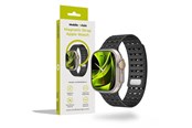 Smartwatch - Tilbehør - Mobile Origin Magnetic Strap - black -  Apple Watch 49mm/46mm/45mm/44mm - AWMS-01-BLK