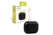 Mobil - Andet Tilbehør - Mobile Origin Leather Case - black - AirPods Pro 2 - LC-APP-BLK-01