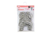 Dukker & Tilbehør - Corolle - Dolls Pyjama Glitter in the Dark and Headband 36cm - 9000141680