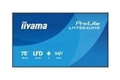 Digital skiltning & Hotel - iiyama ProLite LH7564UHS-B1AG - 3840x2160 (4K) - 60Hz - VA - LH7564UHS-B1AG