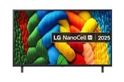 Fladskærms TV - LG 43" Fladskærms TV LED 4K 43NANO80A6B Nano80 Series - 43" LED-backlit LCD TV - 4K - 43NANO80A6B