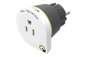 Kabler - diverse - Q2Power USA to Europe - power connector adaptor - NEMA 5-15 to CEE 7/4 - W2US-USB