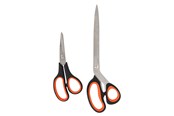 Håndværktøj - Boxer Scissors set 2 pieces 175 & 275 mm. ABS+TRP handle 430SS steel - 32294