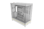 Kabinet - Montech HS02 - Kabinet - Miditower - Hvid - HS02 (W)