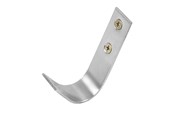 Beslag & hængsler  - Home>it coat hook flat - stainless steel - 13516