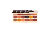 Makeup - Makeup Revolution I Heart Eyeshadow Palette Caramel Nudes Chocolate 18 Shades 18 g - 5057566294539