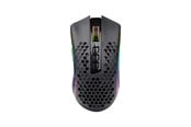 Mus - REDRAGON M808 Storm Lightweight RGB Wireless Gaming Mouse - Gaming Mus - Optisk - 7 knapper - Sort med RGB lys - M808-KS