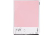 Kreativitet & Hobbyartikler - Creativ Company - Cardboard Light Red A4 220g 10 pcs. - 219019