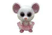 Plys - Ty Beanie Boo's Nina Mouse 15cm - 2007519
