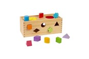 Trælegetøj - Bigjigs Wooden Mystery box Shape sorter 10 pcs. - 37008