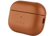 Mobil - Andet Tilbehør - FIXED PodsLeather Case for Airpods 4/4 ANC Brown - FIXLP-1473-BRW