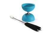 Udendørsleg - Eureka - Rubber Diabolo with Aluminum Sticks - Light Blue - 52515707