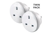 Mobil - Adaptere & Opladere - Go Travel UK-Japan/USA Adaptor Twin - 5016326102651