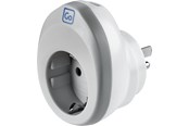 Mobil - Adaptere & Opladere - Go Travel USB-C Adapter fra EU til USA + (25 W) - 5016326102316