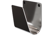 Elbil ladere - S-Line Kabelholder, Rustfri Poleret - 90108