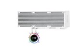 CPU Køler - Lian Li Hydroshift II LCD-C 360 fanless White - CPU Vandkøling - Max 28 dBA - G89.GHS2LCD36W.00