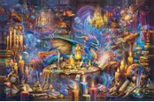 Puslespil - Ravensburger Dragon’s Library 3000p - 12001418